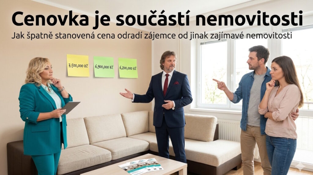 Cenovka je součástí nemovitosti cenovka